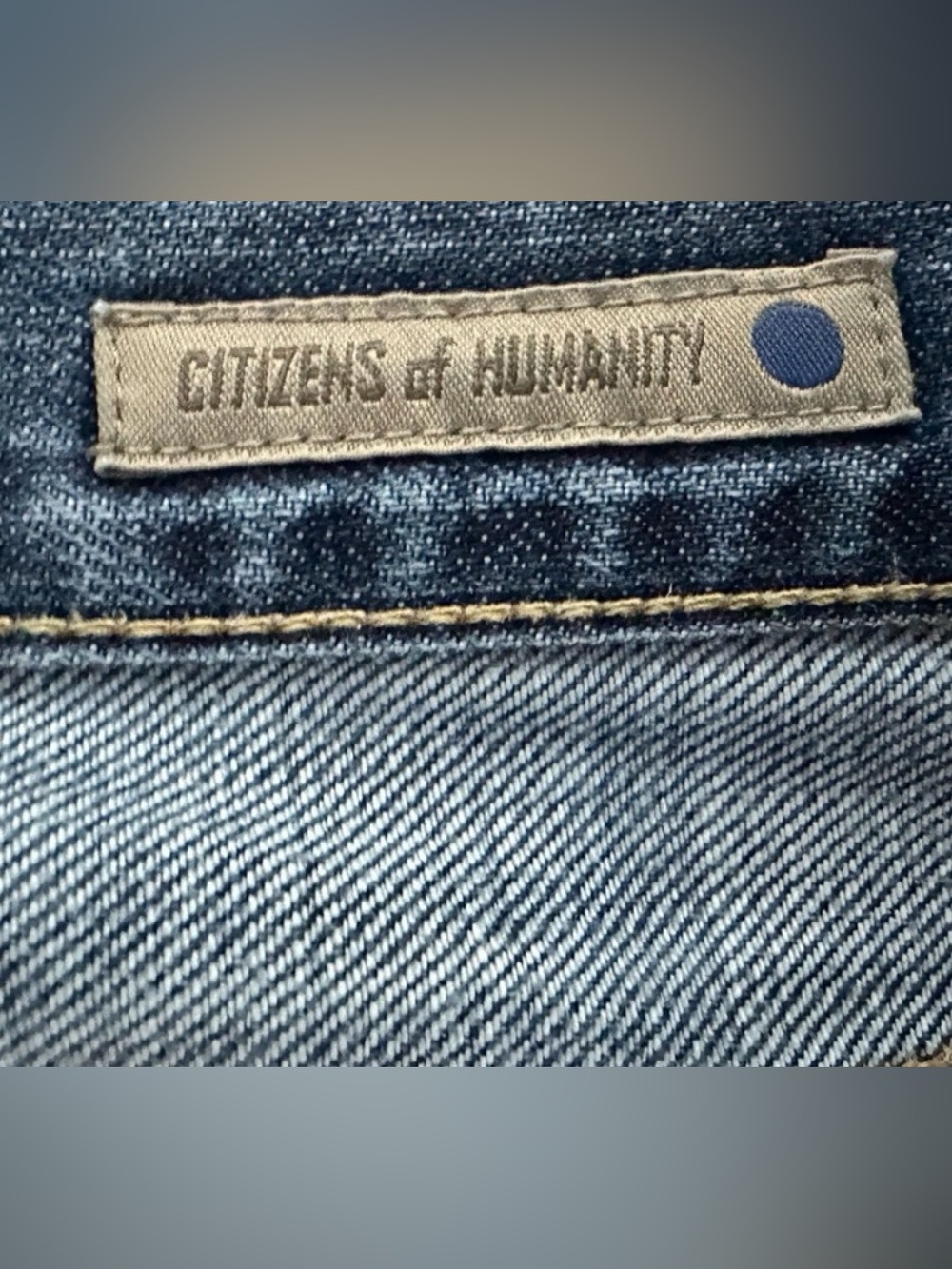 Citizens Of Humanity Evans Jeans Selvedge Denim Mens Size 30x30 Blue 6014-003 - Picture 4 of 12
